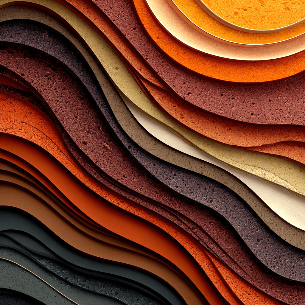 Hands shaping material